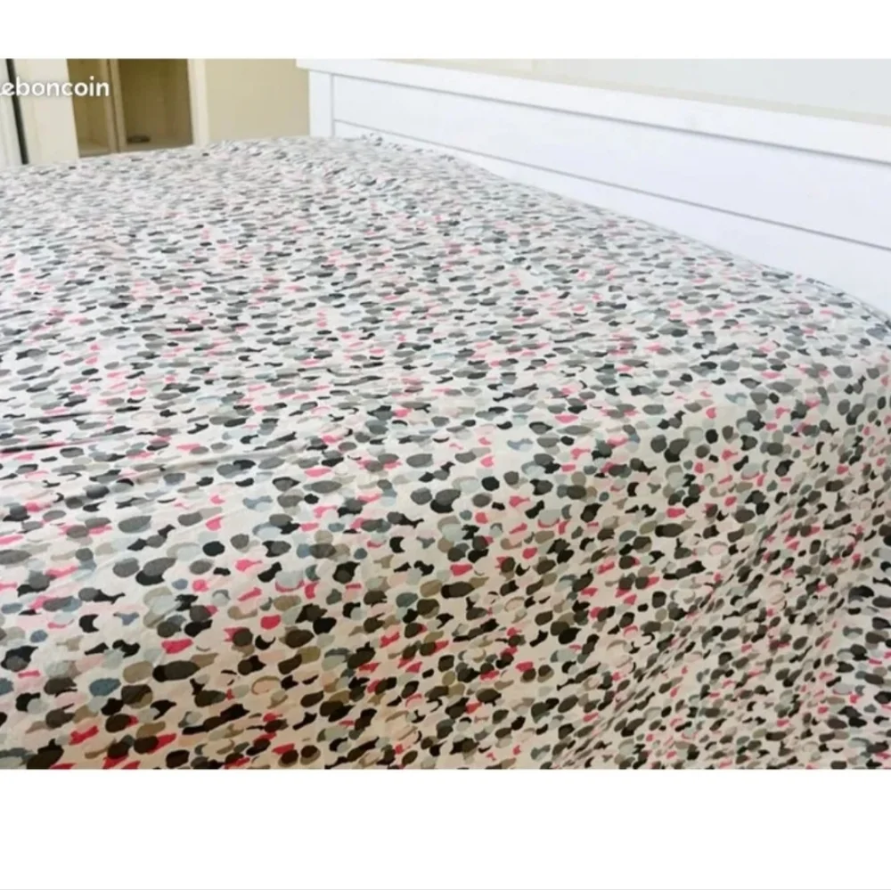 NEW IKEA Smastarr Twin Duvet Cover 86 x 64 Abstract Dot Print Multi Color